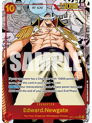 OP17-005 (Alternate Art) Edward.Newgate (005) (Manga)