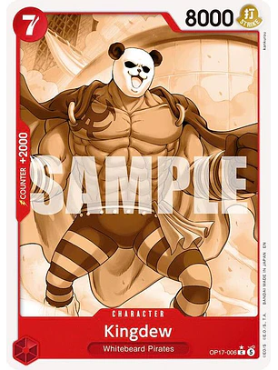 OP17-006 (Alternate Art) Kingdew