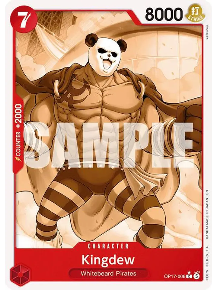 OP17-006 (Alternate Art) Kingdew 1