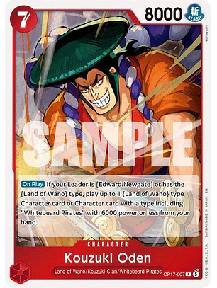 OP17-007 R Kouzuki Oden