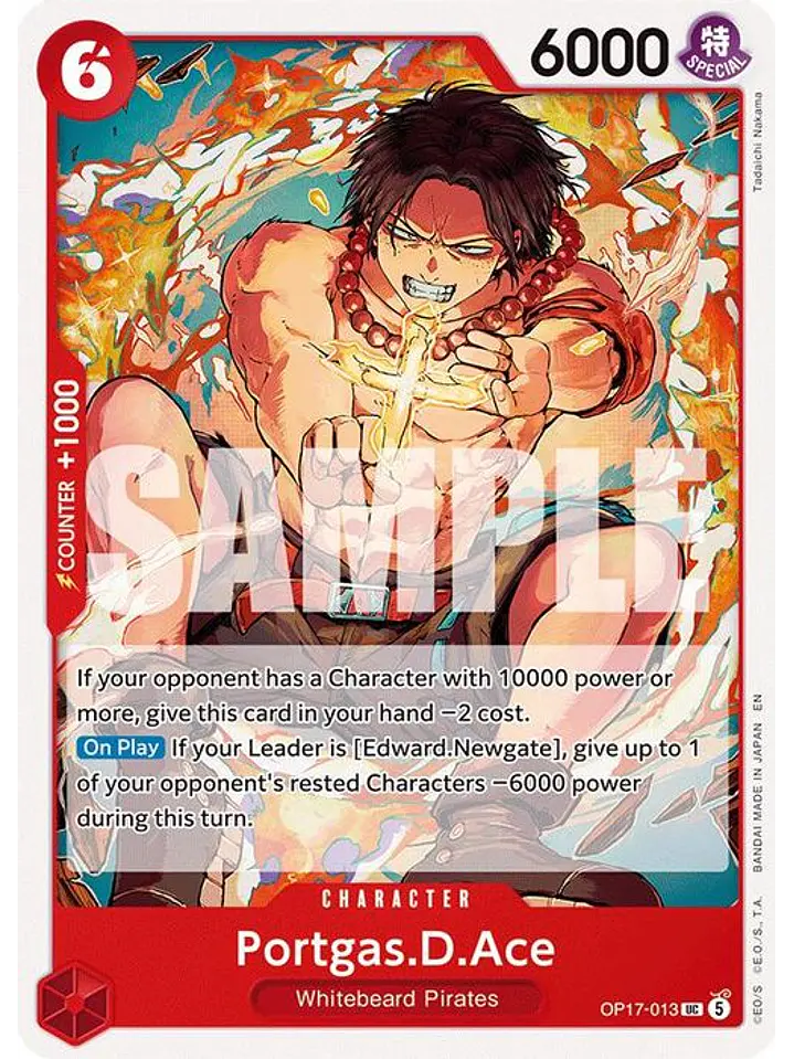 OP17-013 U Portgas.D.Ace 1