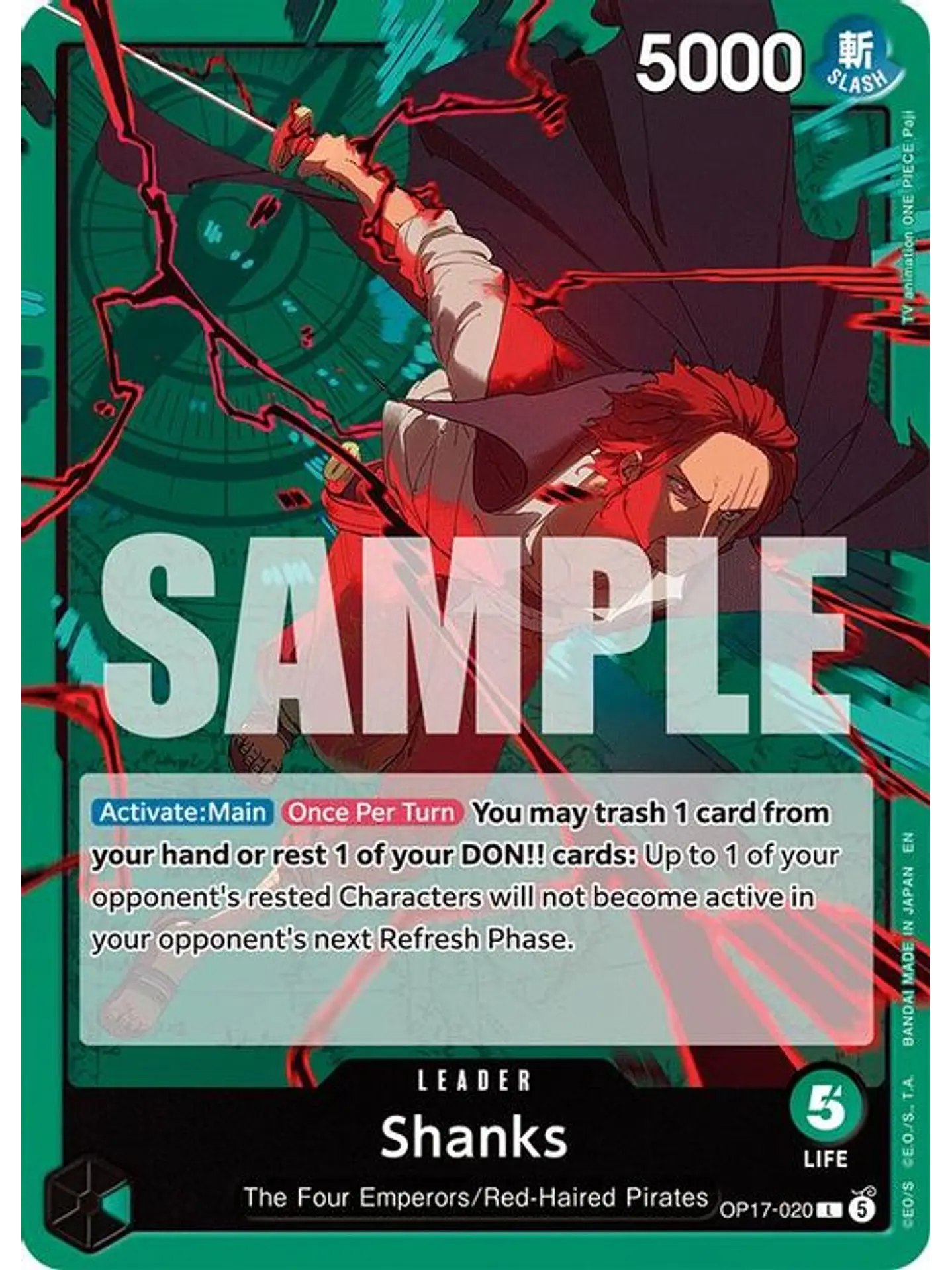 OP17-020 L Shanks (020) 1