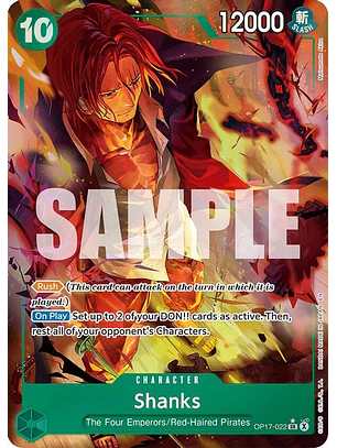 OP17-022 (Alternate Art) Shanks (022)
