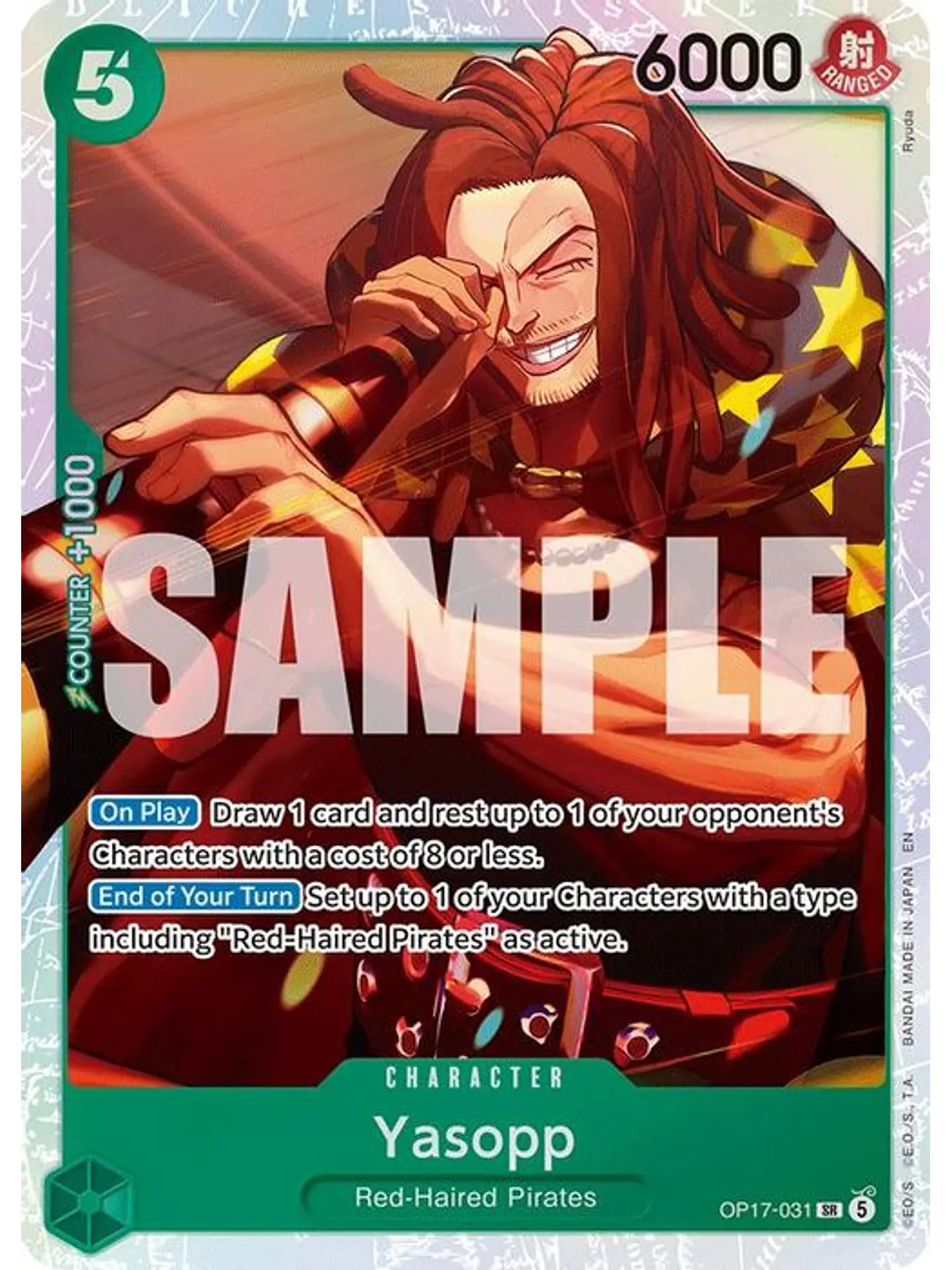 OP17-031 SR Yasopp 1