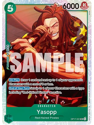 OP17-031 SR Yasopp