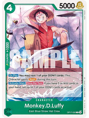 OP17-030 C Monkey.D.Luffy (030)