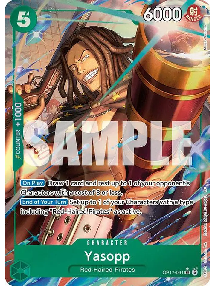 OP17-031 (Alternate Art) Yasopp 1