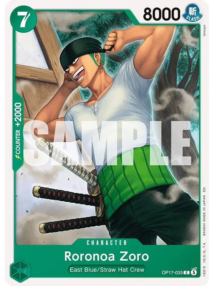 OP17-035 C Roronoa Zoro (035) 1