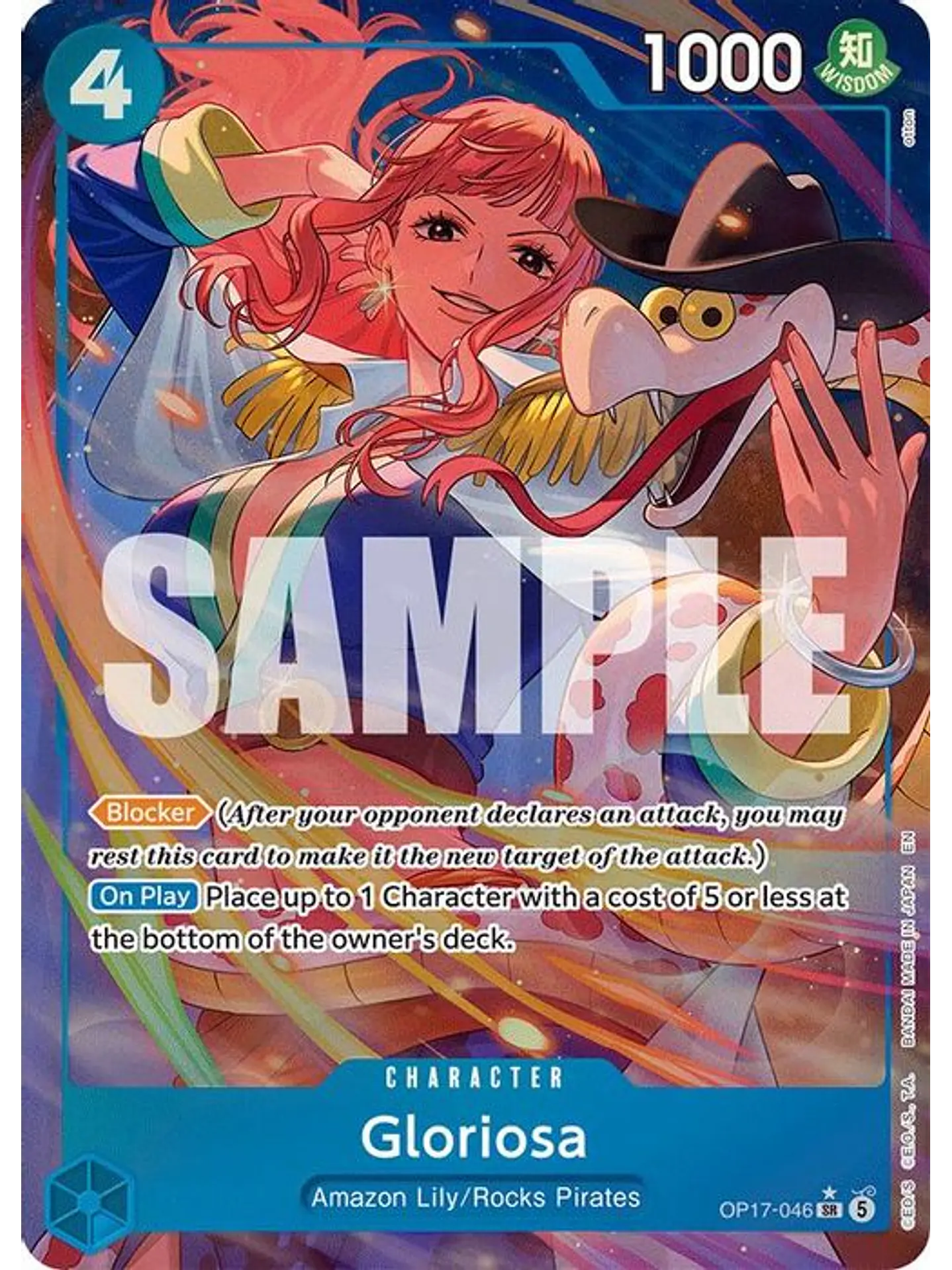 OP17-046 (Alternate Art) Gloriosa 1