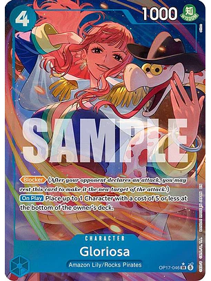 OP17-046 (Alternate Art) Gloriosa