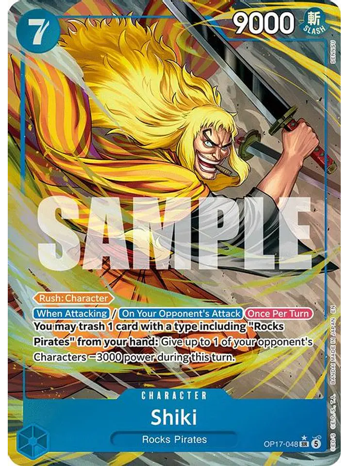 OP17-048 (Alternate Art) Shiki (048) 1