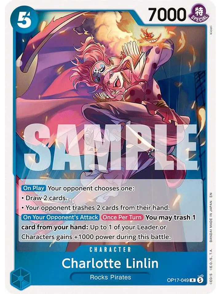 OP17-049 R Charlotte Linlin (049) 1