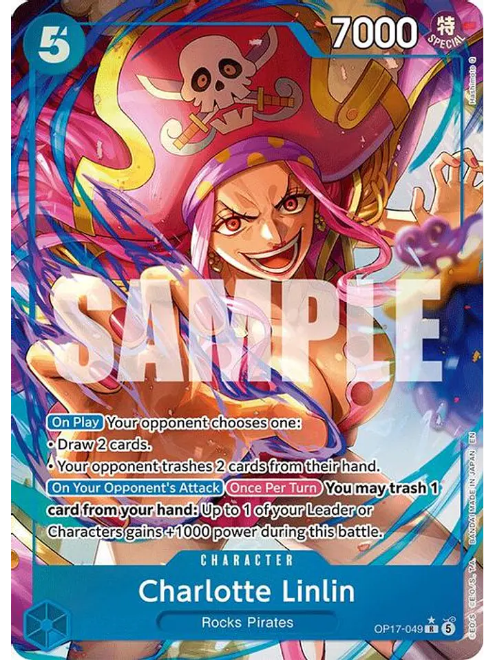 OP17-049 (Alternate Art) Charlotte Linlin (049) 1