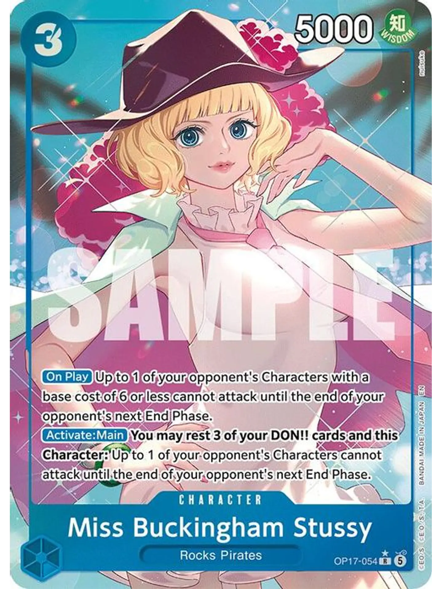 OP17-054 (Alternate Art) Miss Buckingham Stussy 1
