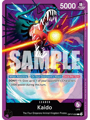OP17-058 L Kaido (058)