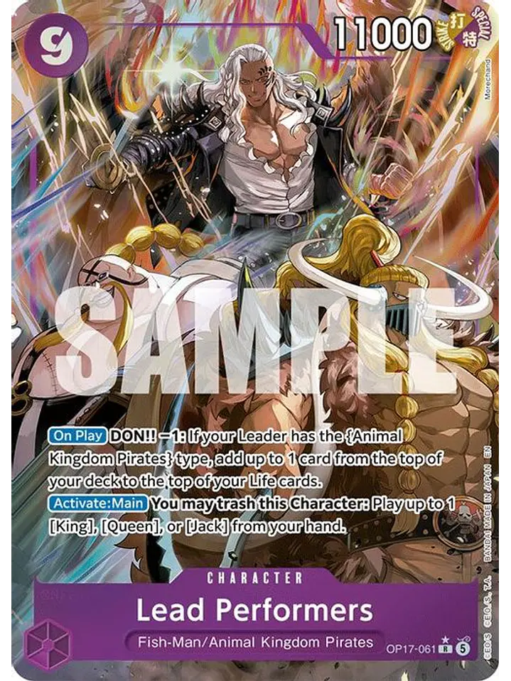 OP17-061 (Alternate Art) Lead Performers 1