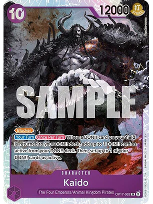 OP17-062 SR Kaido (062)