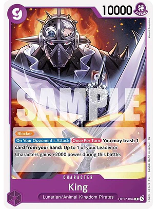 OP17-064 C King