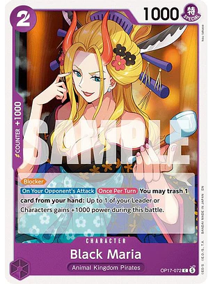 OP17-072 C Black Maria