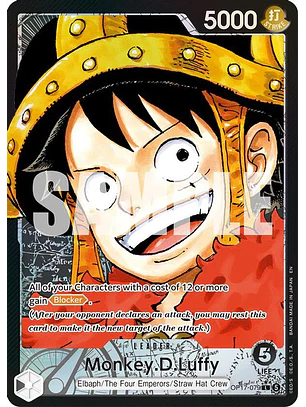 OP17-079 (Alternate Art) Monkey.D.Luffy (079)