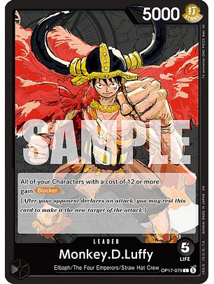 OP17-079 L Monkey.D.Luffy (079)