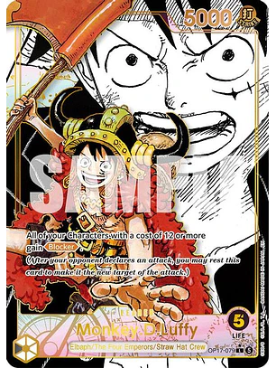 OP17-079 (Alternate Art) Monkey.D.Luffy (079)