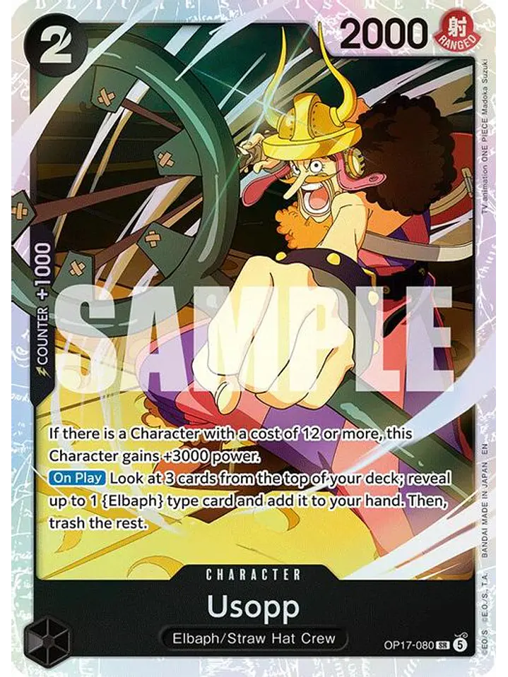 OP17-080 SR Usopp 1