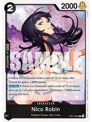OP17-087 R Nico Robin