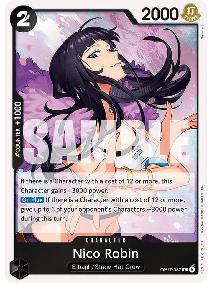 OP17-087 R Nico Robin 1