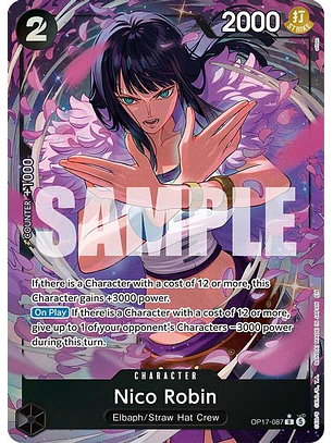 OP17-087 (Alternate Art) Nico Robin
