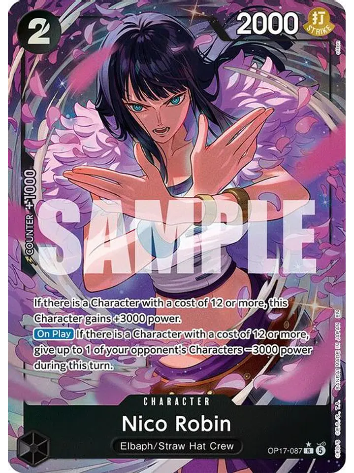 OP17-087 (Alternate Art) Nico Robin 1