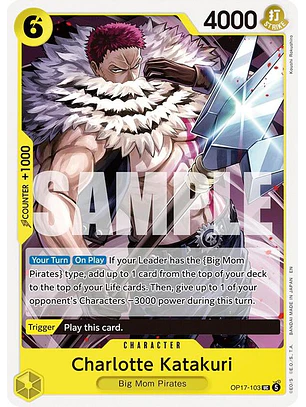 OP17-103 U Charlotte Katakuri