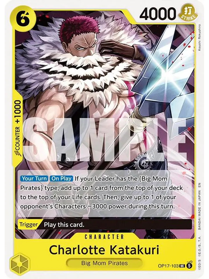 OP17-103 U Charlotte Katakuri 1