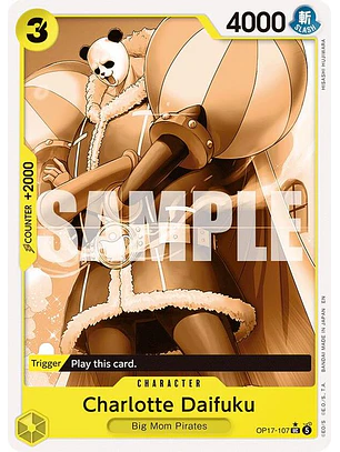 OP17-107 (Alternate Art) Charlotte Daifuku