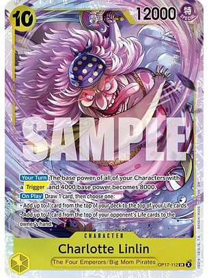 OP17-112 SR Charlotte Linlin (112)