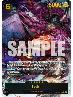 OP17-119 (Alternate Art) Loki