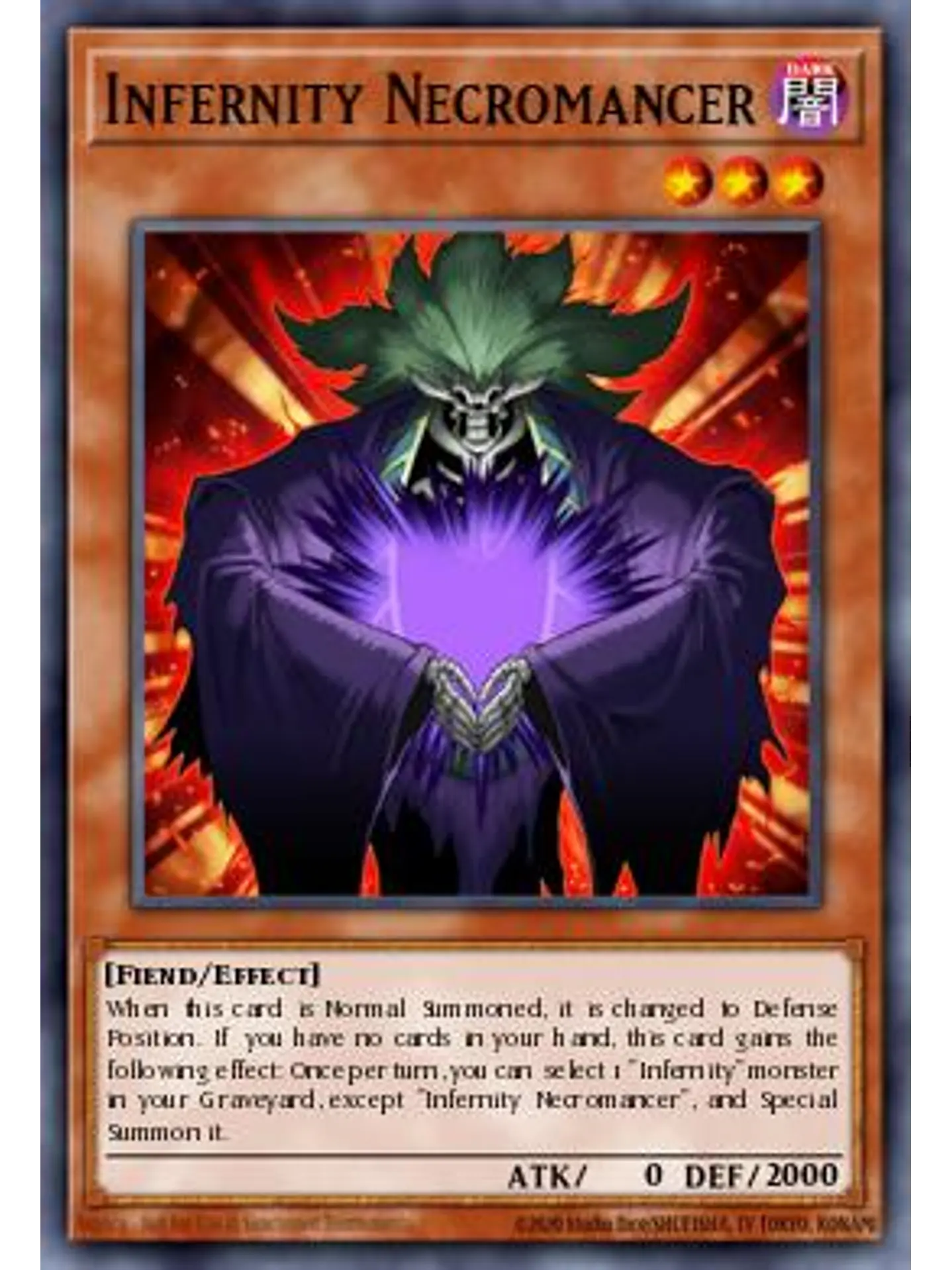 Infernity Necromancer - MAMO-EN041 - Ultra Rare 1st Edition 1