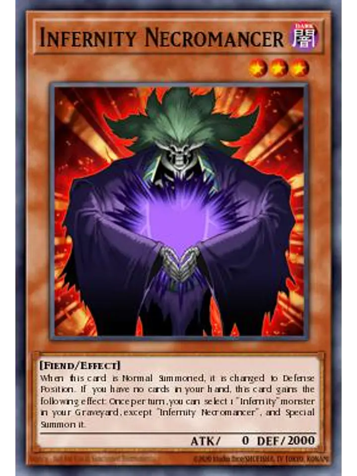 Infernity Necromancer - MAMO-EN041 - Ultra Rare 1st Edition 1