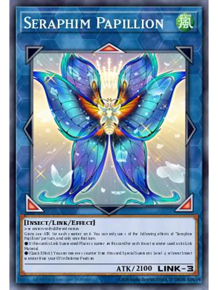 Seraphim Papillion - MAMO-EN087 - Ultra Rare 1st Edition 1
