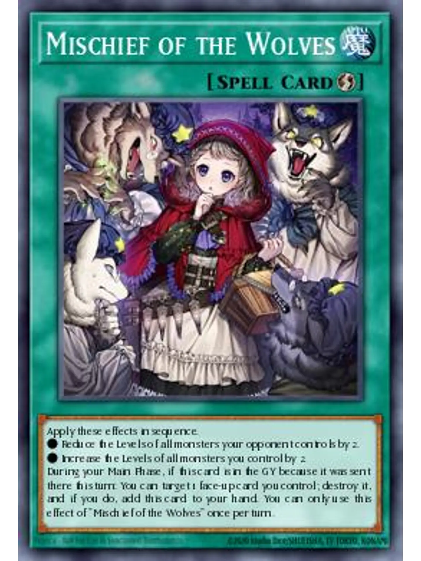 Mischief of the Wolves - MAMO-EN108 - Ultra Rare 1st Edition 1