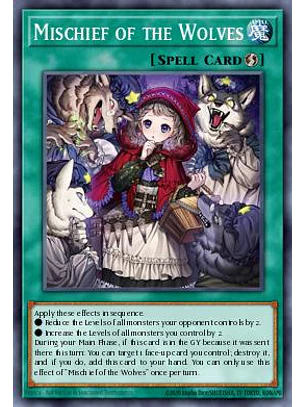 Mischief of the Wolves - MAMO-EN108 - Ultra Rare 1st Edition