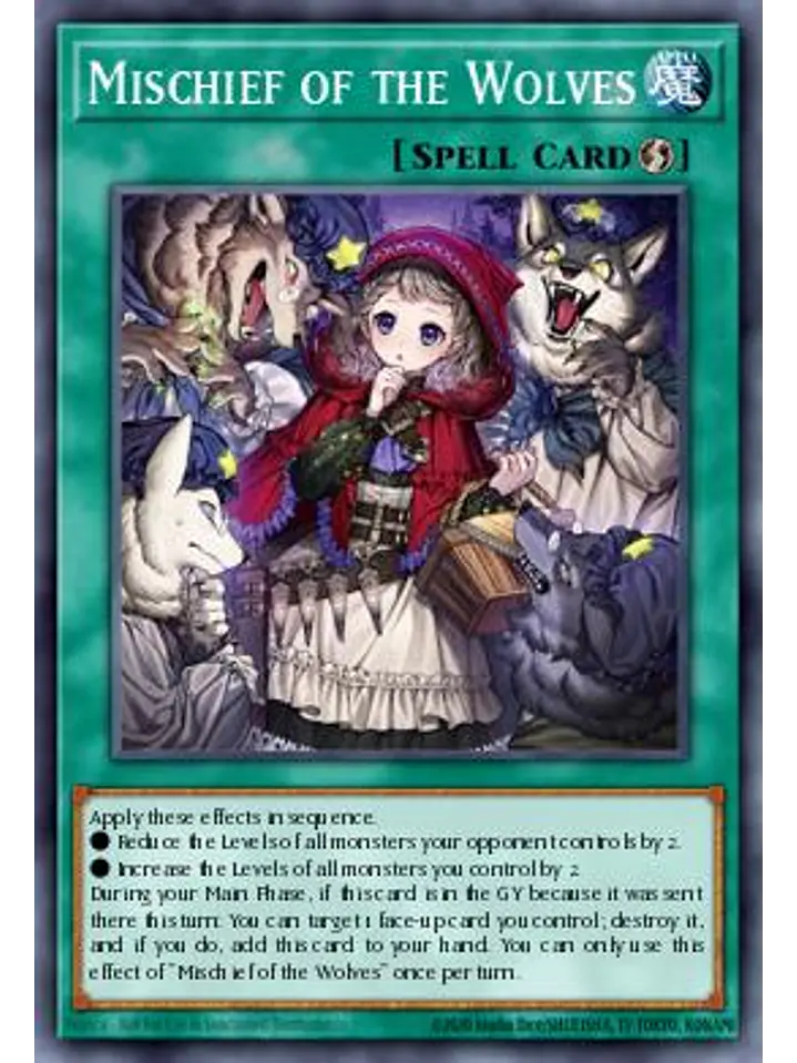 Mischief of the Wolves - MAMO-EN108 - Ultra Rare 1st Edition 1