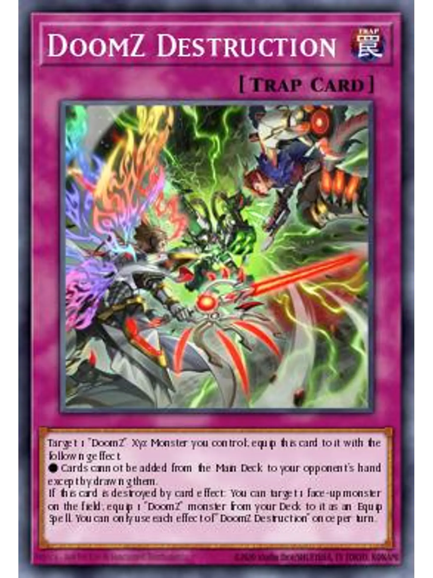 DoomZ Destruction - MAMO-EN117 - Ultra Rare 1st Edition 1