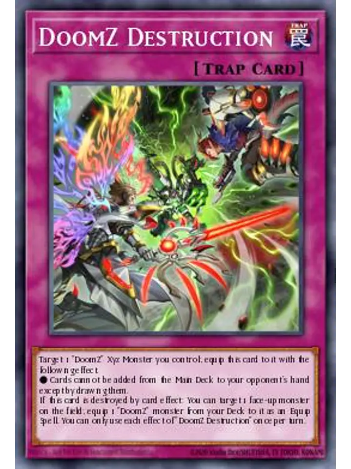 DoomZ Destruction - MAMO-EN117 - Ultra Rare 1st Edition 1