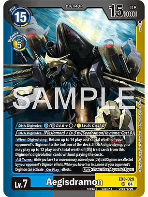 EX8-029 (Alternate Art) Aegisdramon