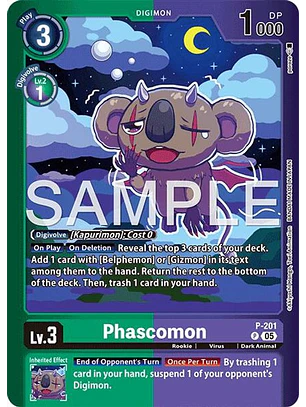 P-201 (Alternate Art) Phascomon