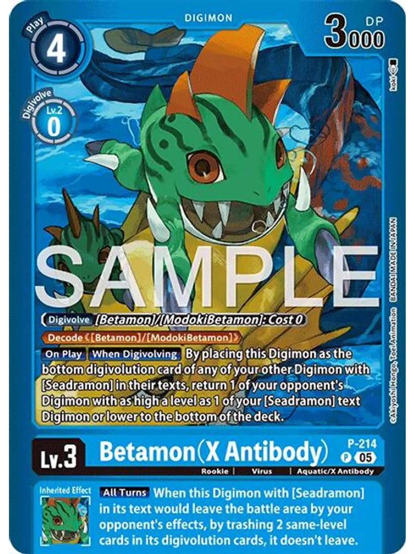 P-214 (Alternate Art) Betamon (X Antibody) 1