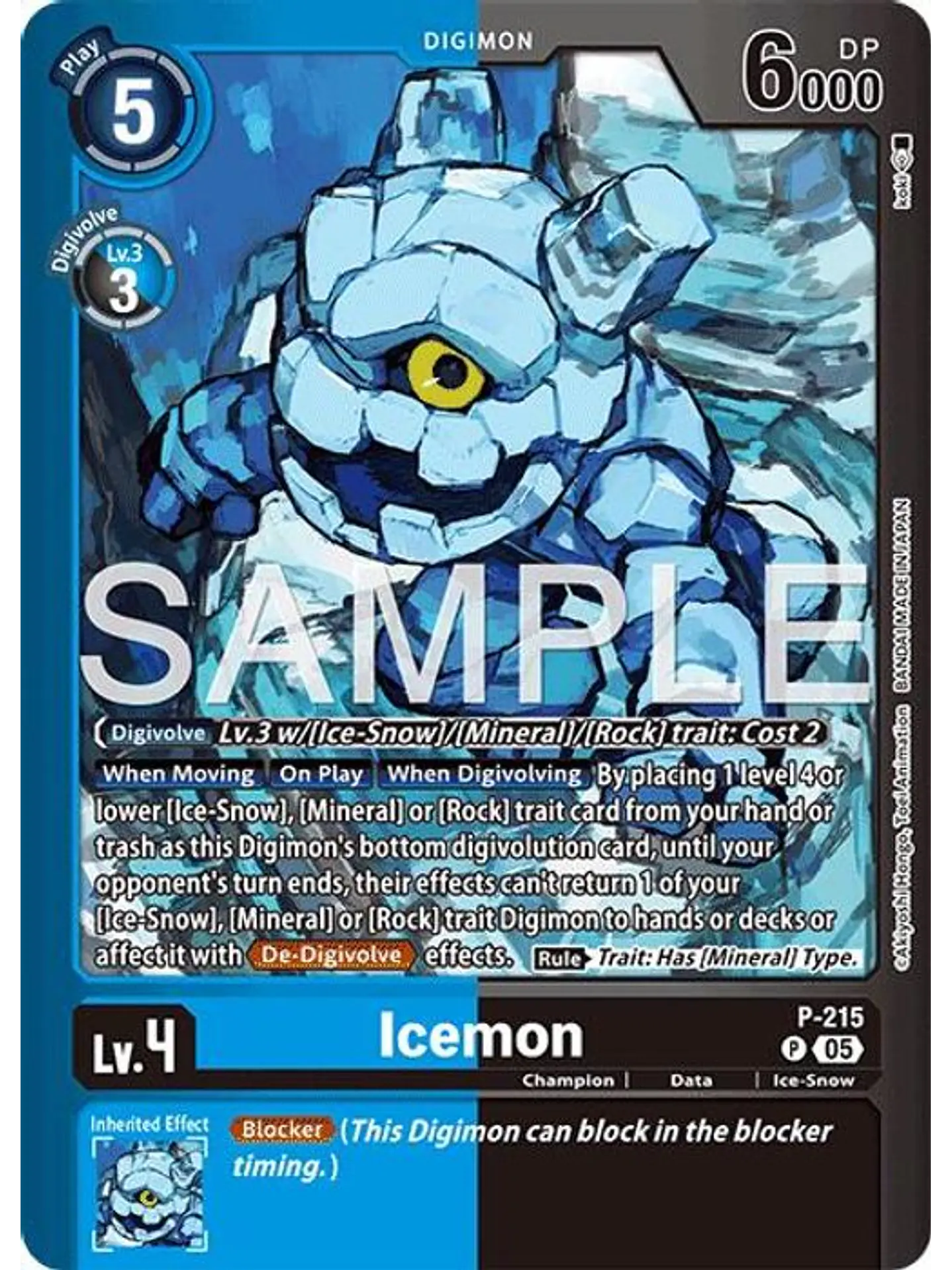 P-215 (Alternate Art) Icemon 1