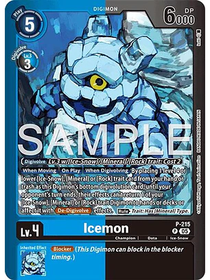 P-215 (Alternate Art) Icemon