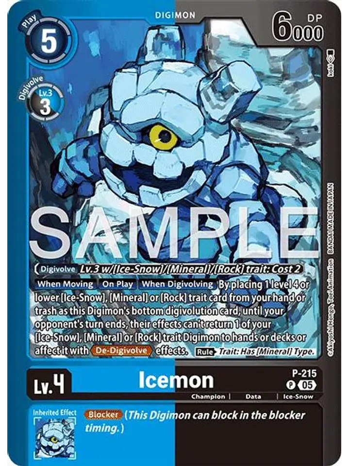 P-215 (Alternate Art) Icemon 1